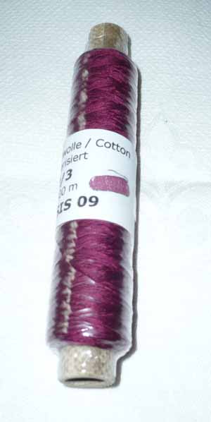 Franks Cotton - Thread 20/3 Cassis 09